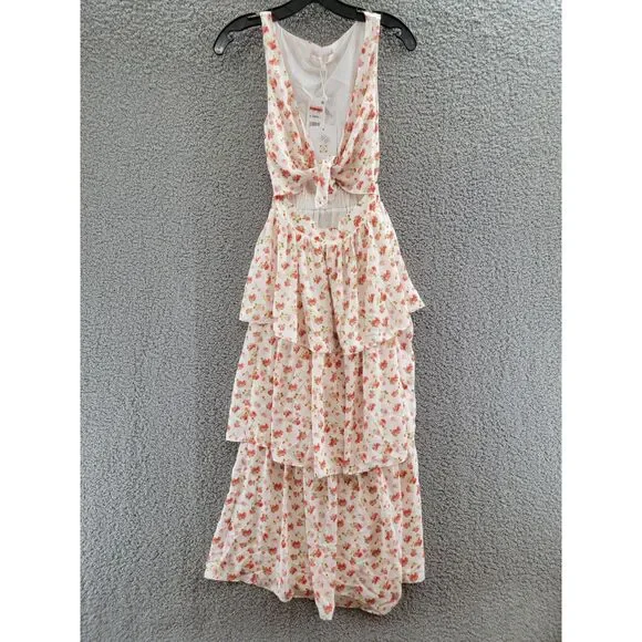 chinese dress ladies Elegant Return Someday Woven Lace Midi Dress main image 1